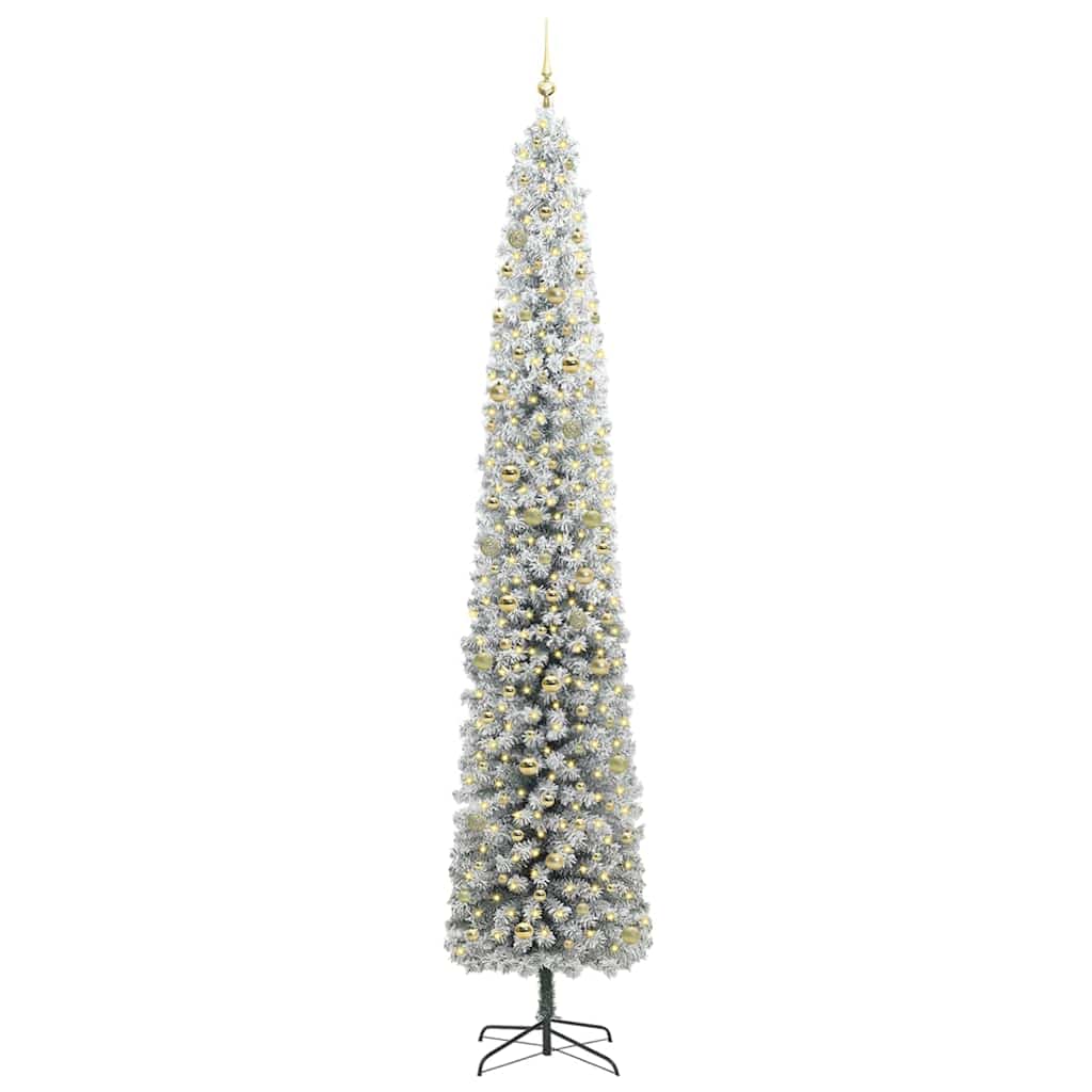 Sapin de Noël artificiel Vert 300 cm PVC et acier et plastique - XIOS