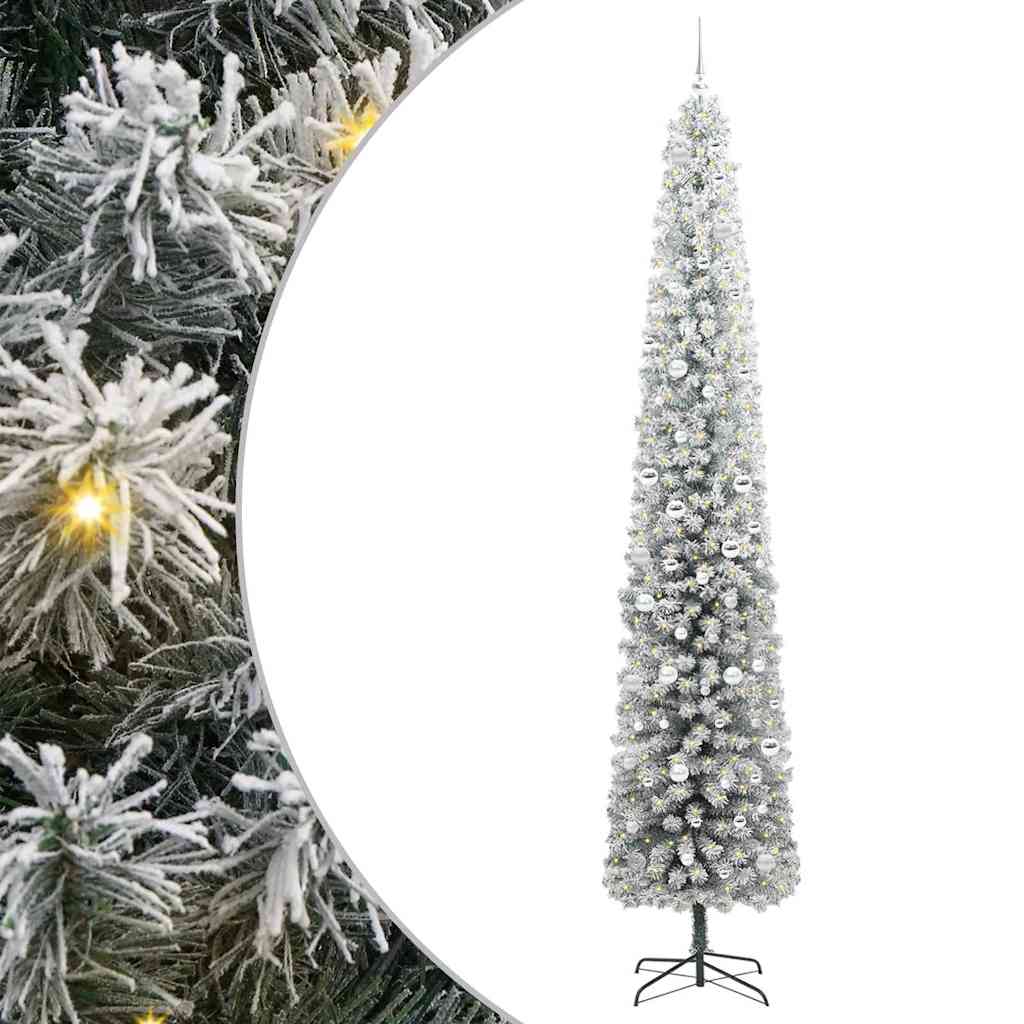Sapin de Noël artificiel Vert 300 cm PVC et acier et plastique - XIOS