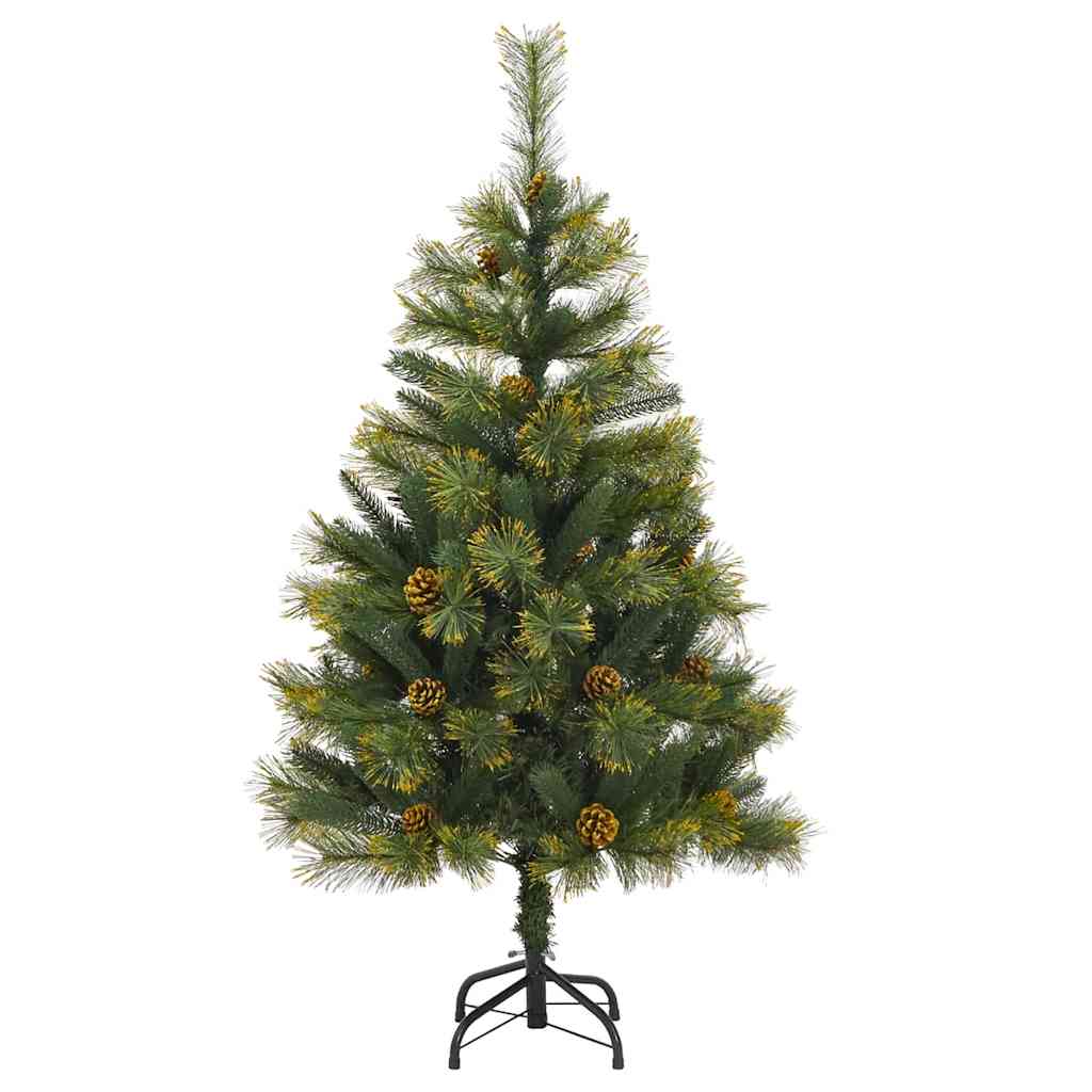 Sapin de Noël artificiel avec branches pliables et cônes 120 cm - XIOS