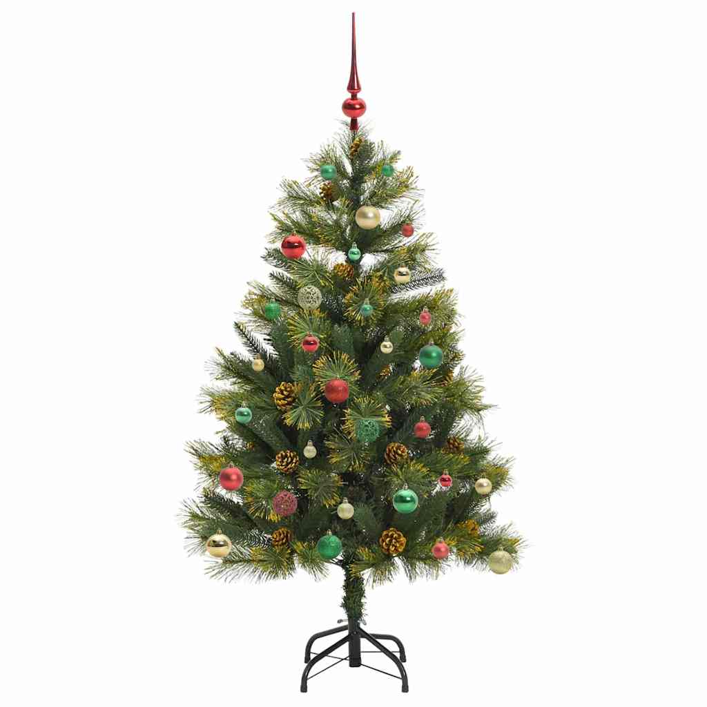 Sapin de Noël artificiel avec branches pliables et cônes 150 cm - XIOS