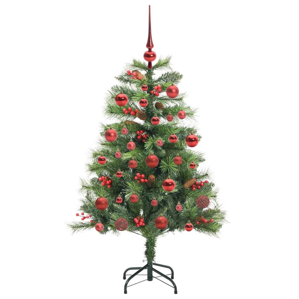 Sapin de Noël artificiel Vert 150 cm PVC et métal - XIOS