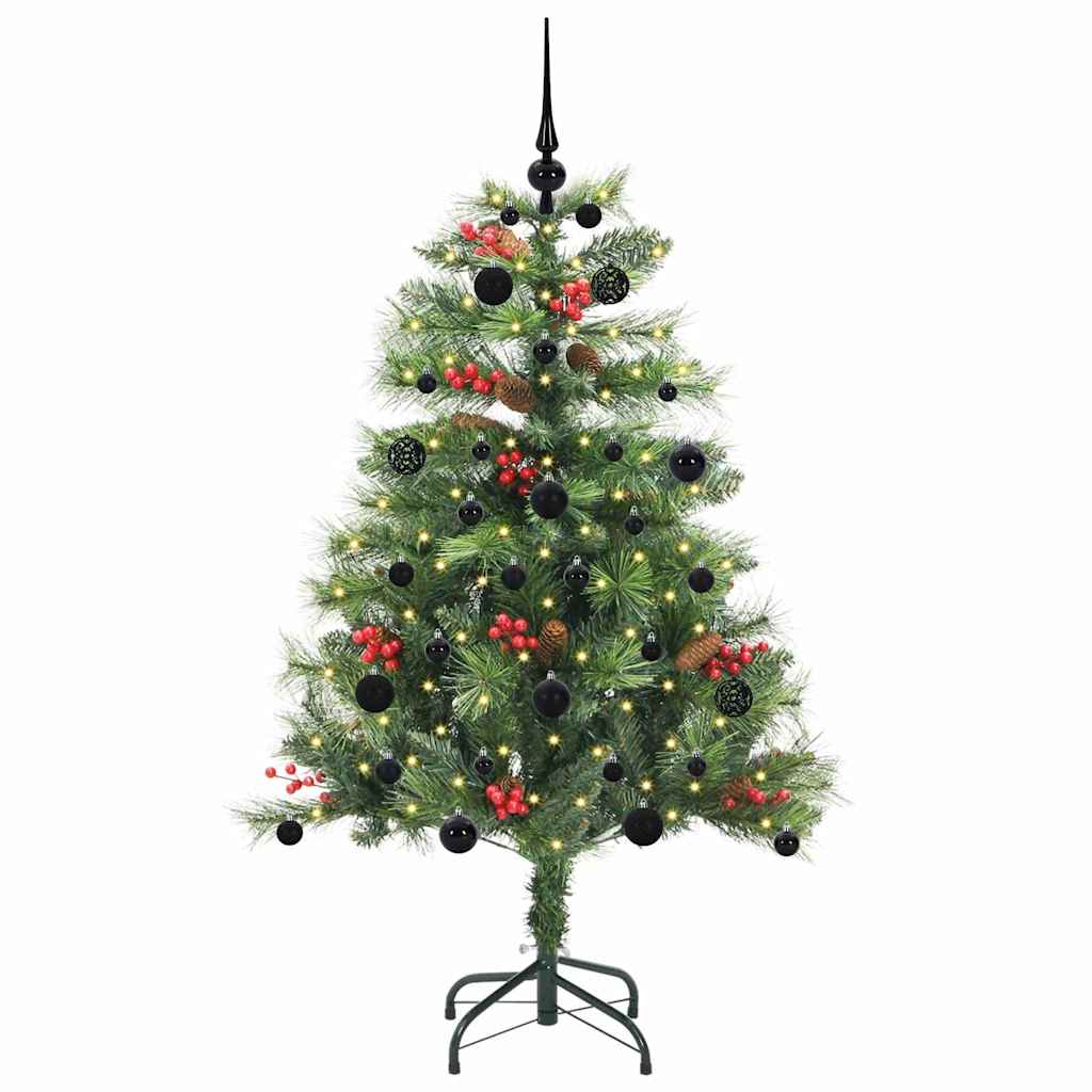 Sapin de Noël artificiel Vert 150 cm PVC et métal - XIOS