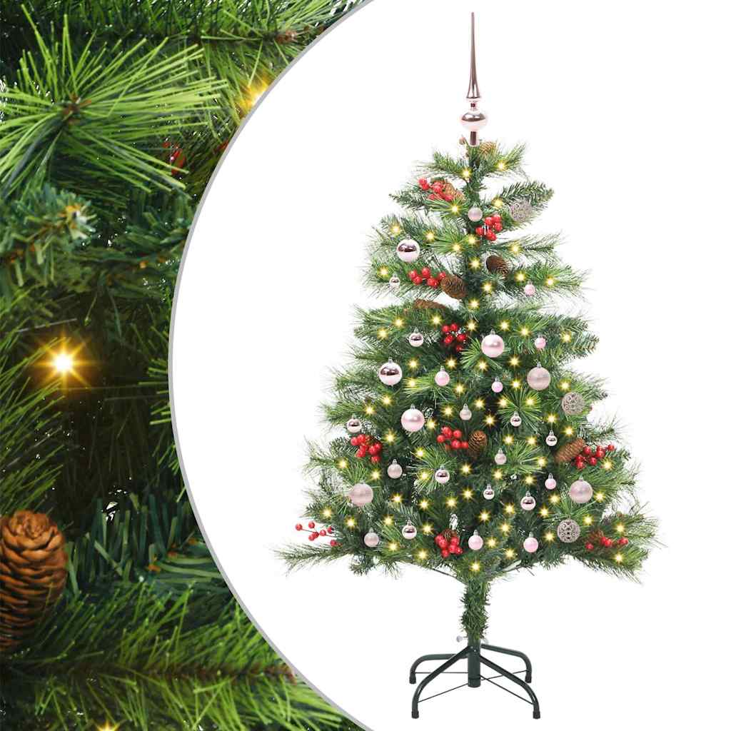 Sapin de Noël artificiel Vert 150 cm PVC et métal - XIOS