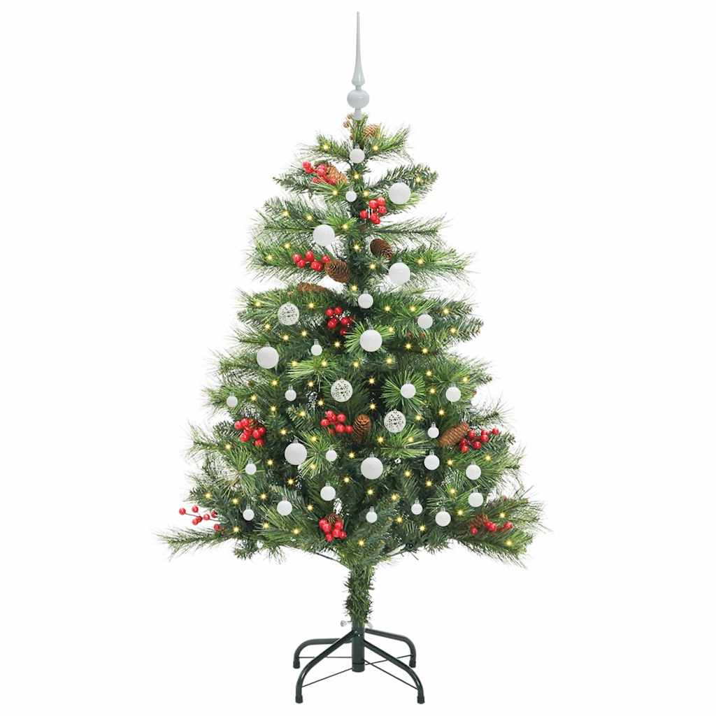 Sapin de Noël artificiel Vert 150 cm PVC et métal - XIOS