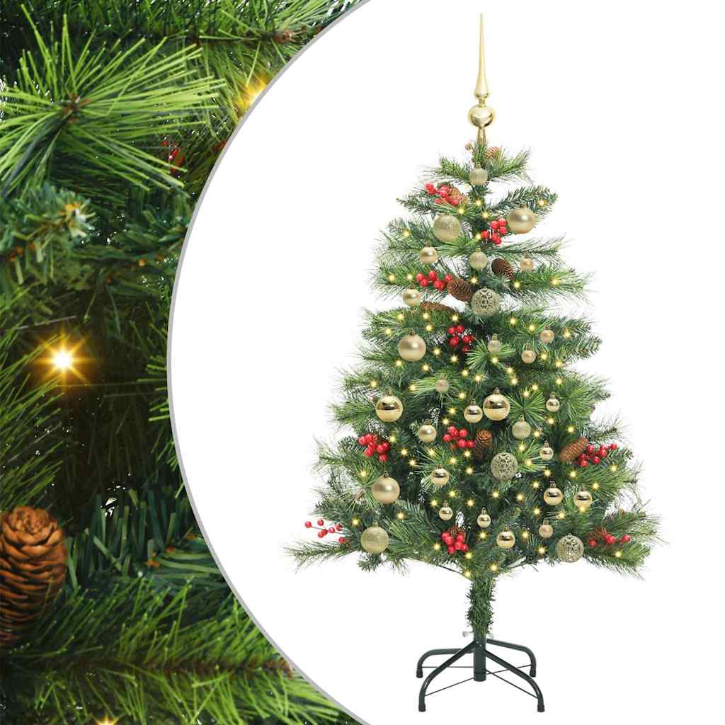 Sapin de Noël artificiel Vert 150 cm PVC et métal - XIOS