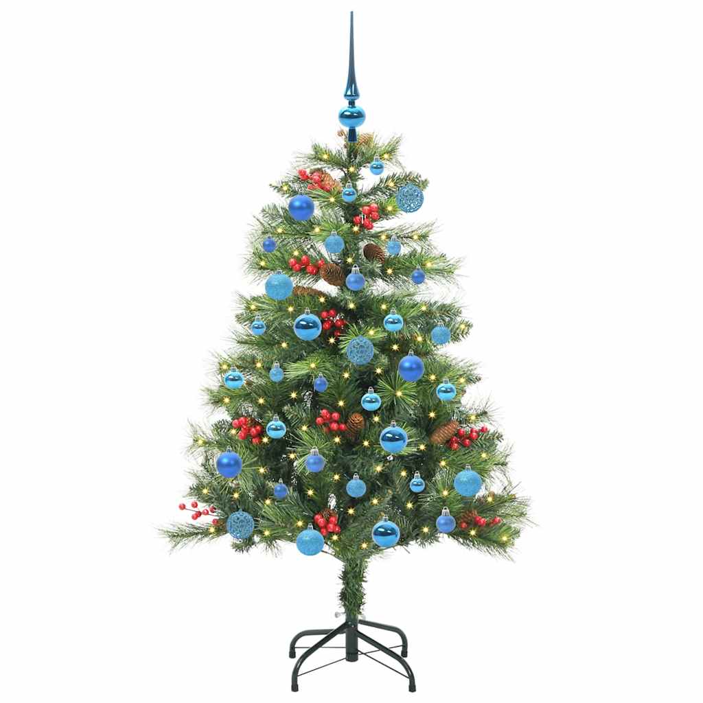 Sapin de Noël artificiel Vert 150 cm PVC et métal - XIOS