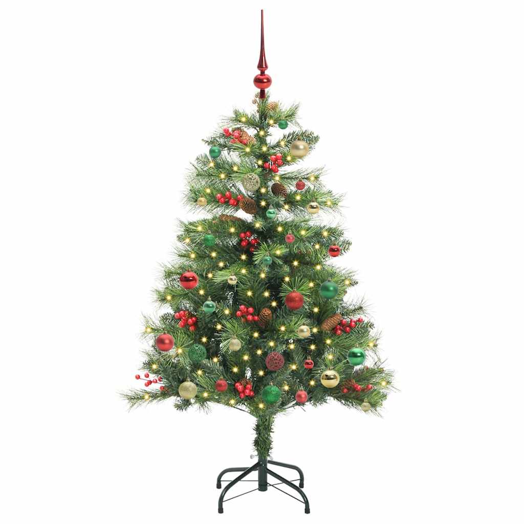 Sapin de Noël artificiel Vert 150 cm PVC et métal - XIOS