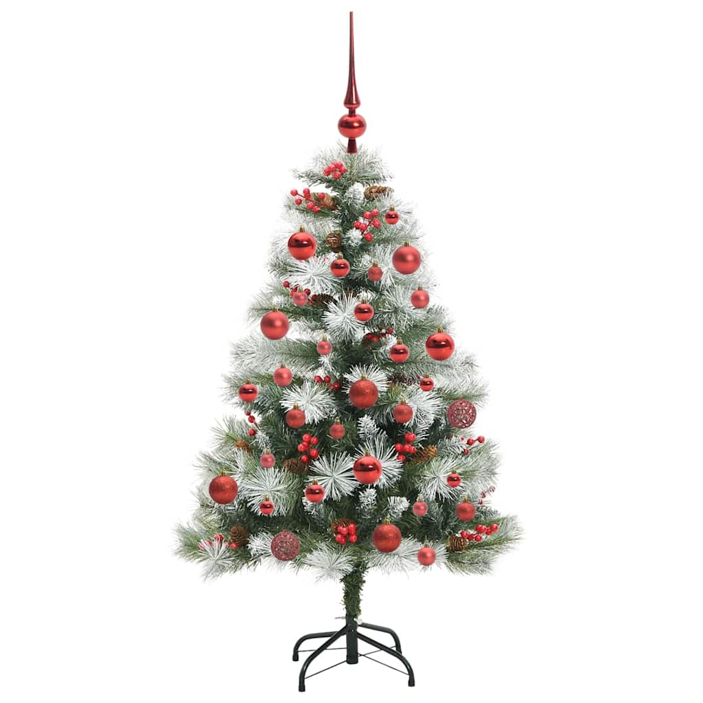 Sapin de Noël artificiel Vert et blanc 150 cm - XIOS