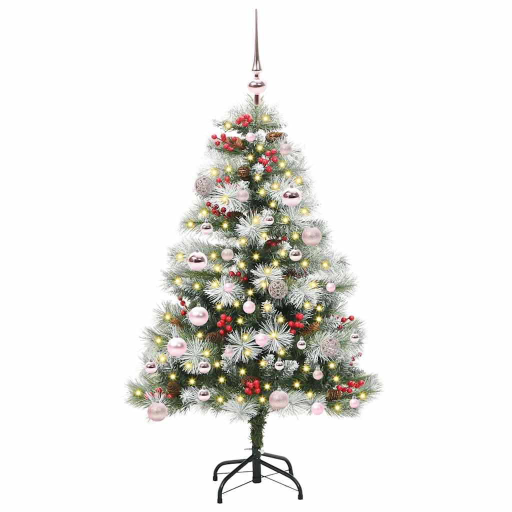 Sapin de Noël artificiel Vert et blanc 150 cm - XIOS