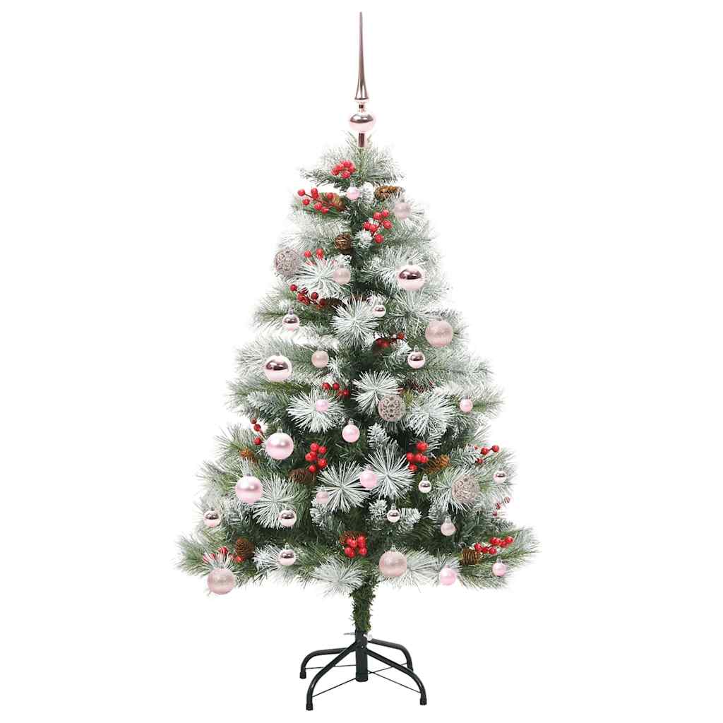 Sapin de Noël artificiel Vert et blanc 150 cm - XIOS