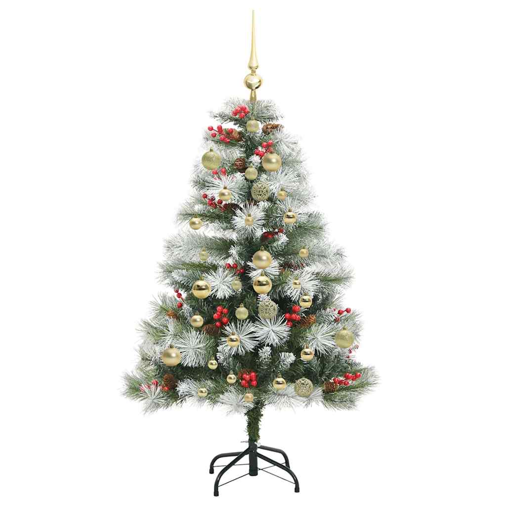 Sapin de Noël artificiel Vert et blanc 150 cm - XIOS