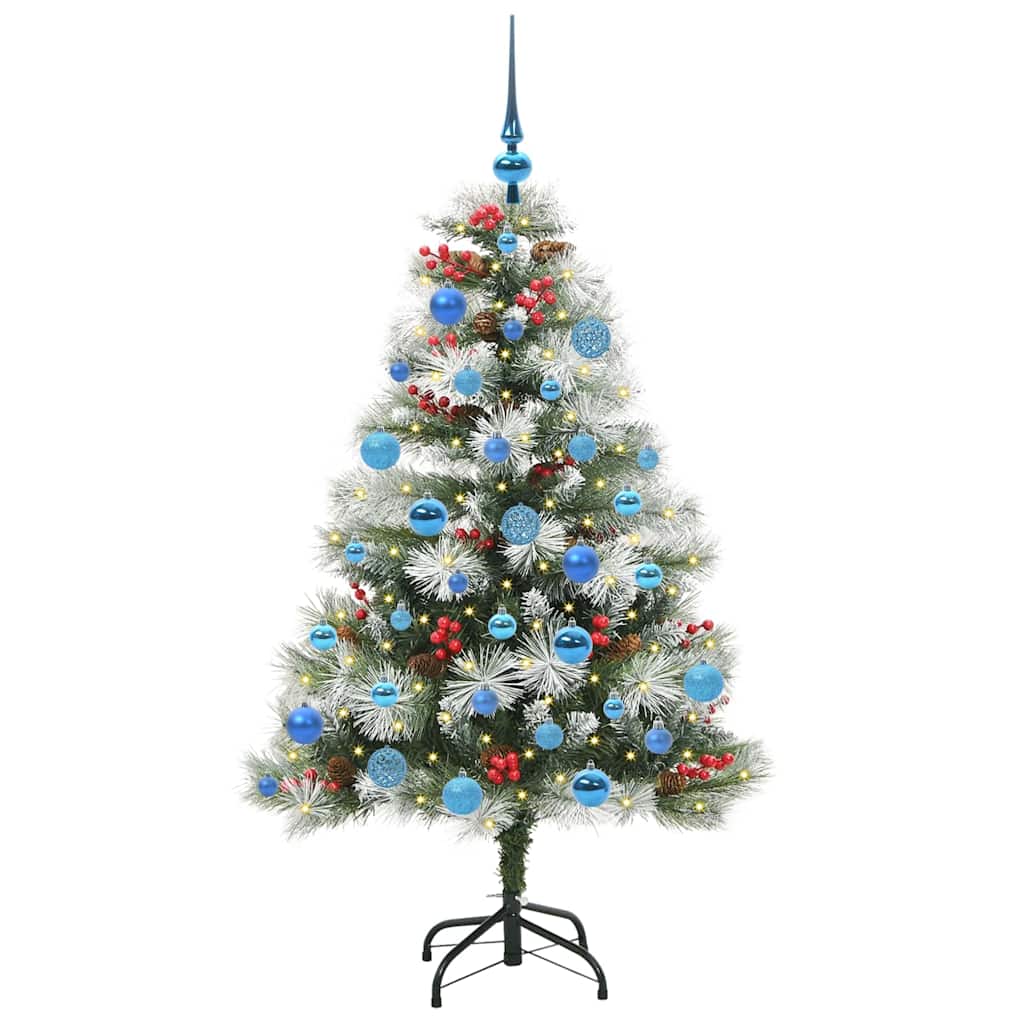 Sapin de Noël artificiel Vert et blanc 150 cm - XIOS