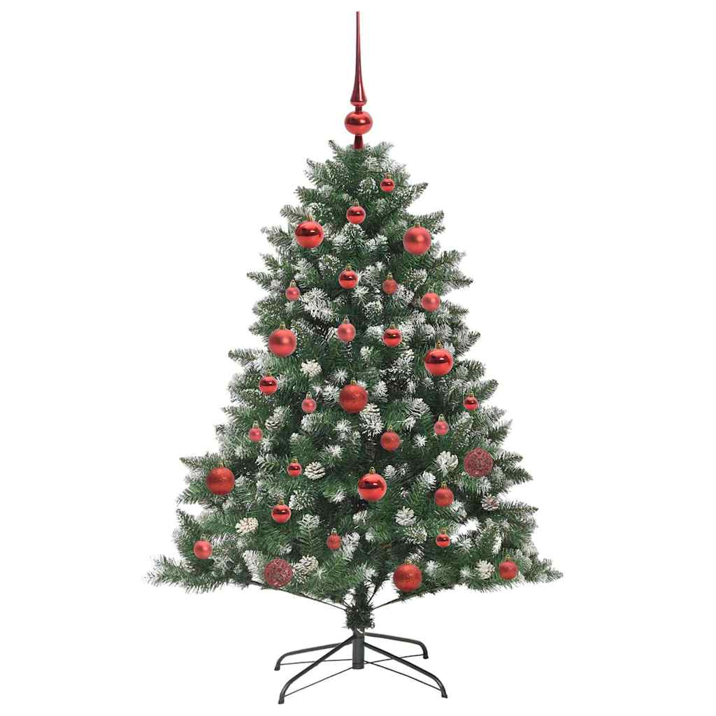 Sapin de Noël artificiel Vert 150 cm PVC, plastique et acier - XIOS