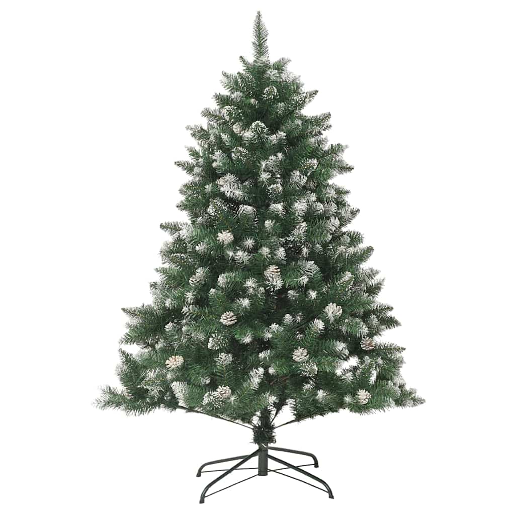 Sapin de Noël artificiel Vert 150 cm PVC, plastique et acier - XIOS