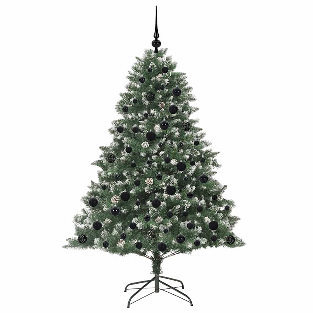 Sapin de Noël artificiel avec 300 LED Vert 126 x 126 x 180 cm - XIOS
