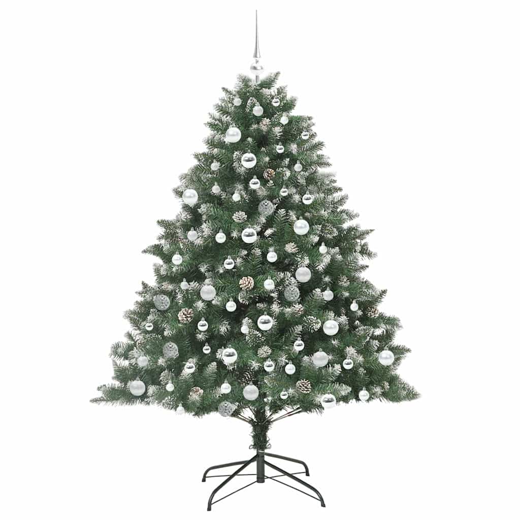 Sapin de Noël artificiel avec 300 LED Vert 126 x 126 x 180 cm - XIOS