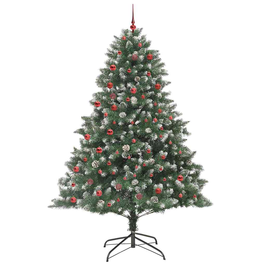 Sapin de Noël artificiel avec 300 LED Vert 140 x 140 x 210 cm - XIOS