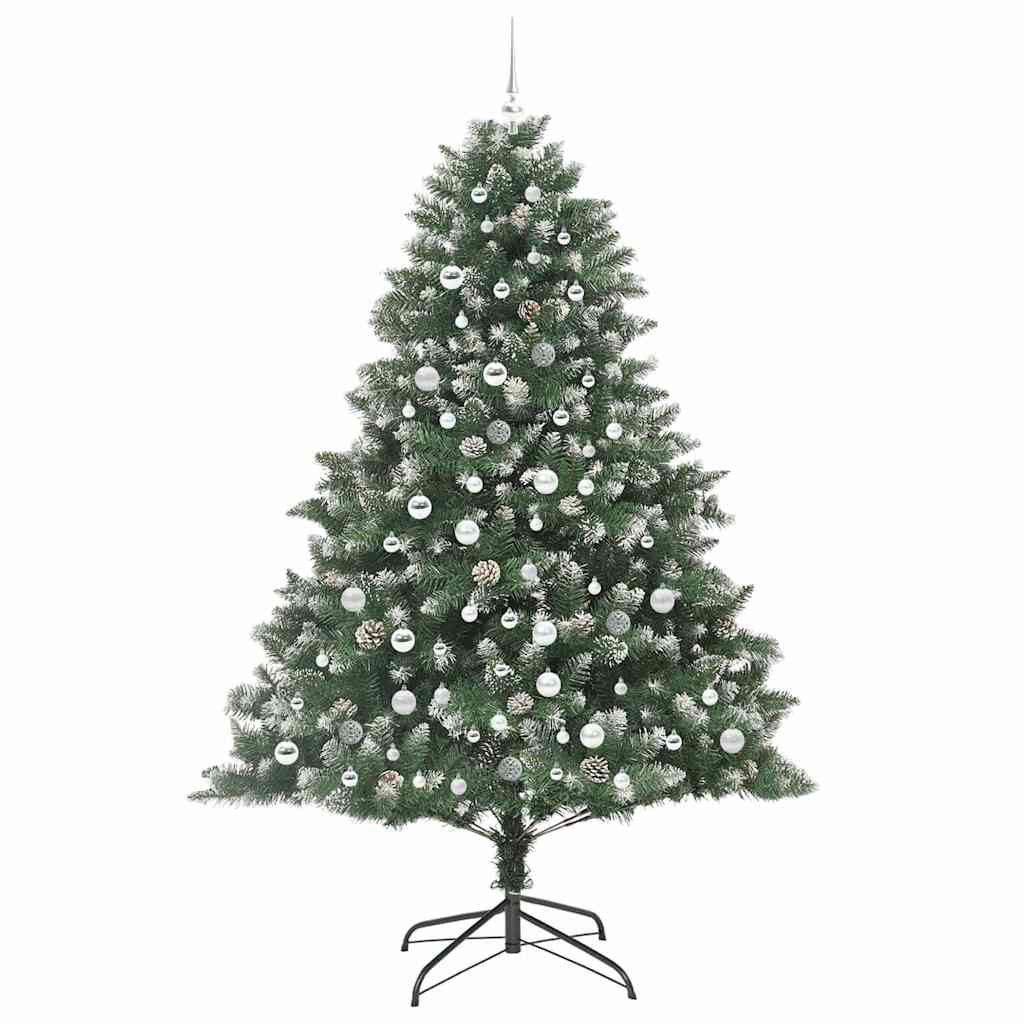 Sapin de Noël artificiel avec 300 LED Vert 140 x 140 x 210 cm - XIOS