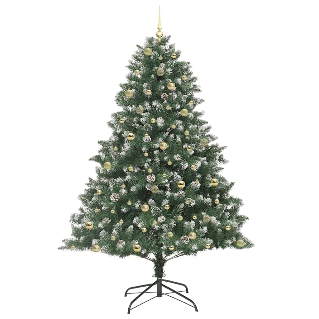 Sapin de Noël artificiel avec 300 LED Vert 160 x 160 x 240 cm - XIOS