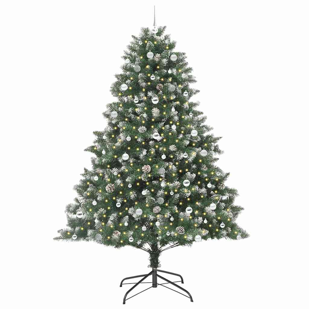 Sapin de Noël artificiel avec 300 LED Vert 160 x 160 x 240 cm - XIOS