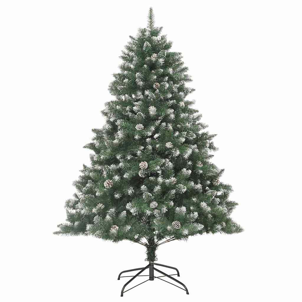 Sapin de Noël artificiel Vert 240 cm PVC, plastique et acier - XIOS