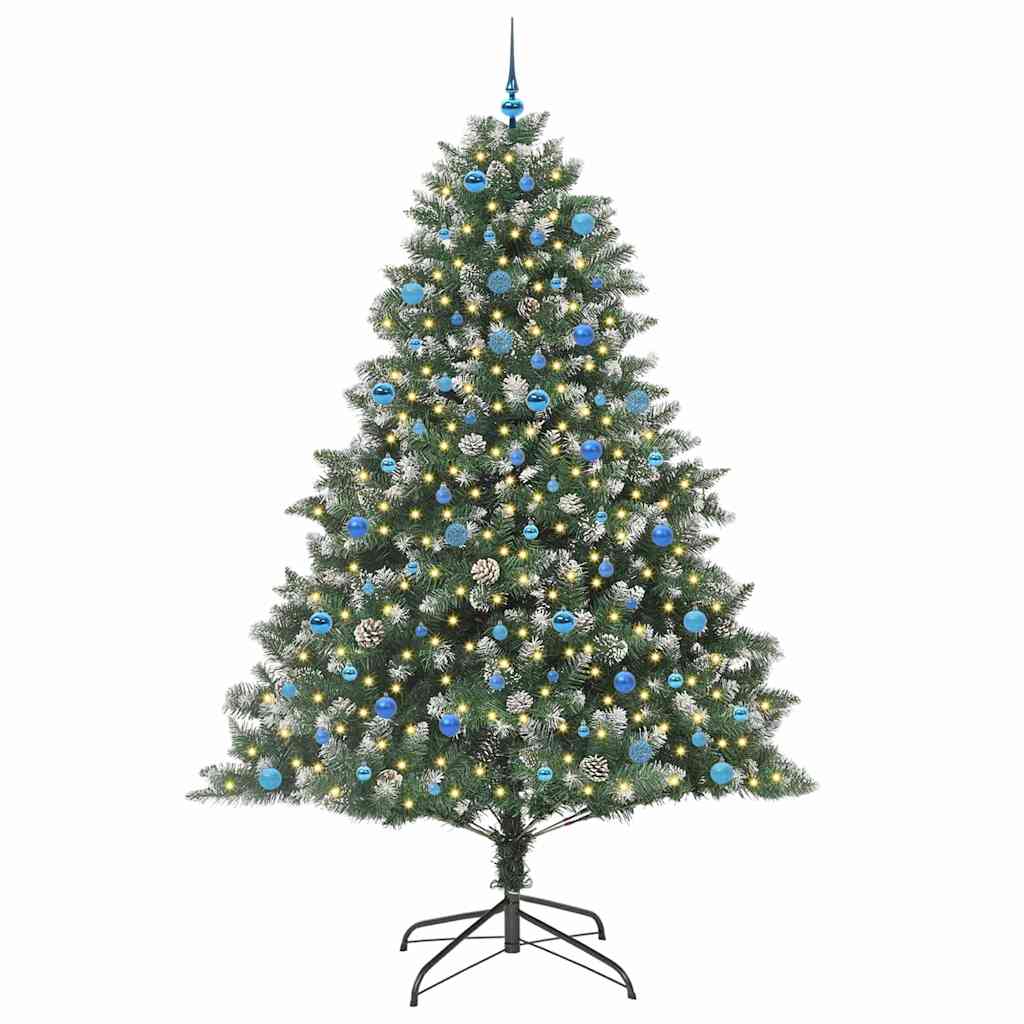 Sapin de Noël artificiel avec 300 LED Vert 160 x 160 x 240 cm - XIOS