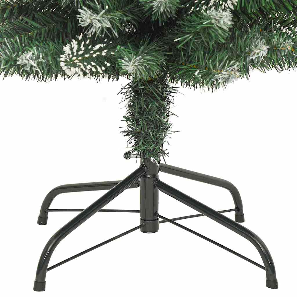 Arbre de Noël artificiel slim avec 300 LED Vert et blanc 240 cm - XIOS