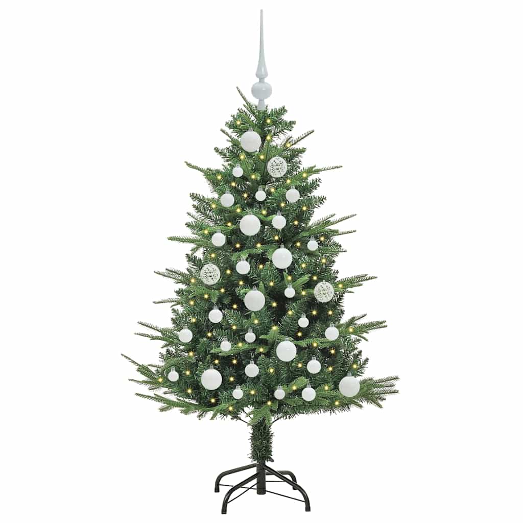 Sapin de Noël artificiel pré-éclairé avec set de boules Vert - XIOS