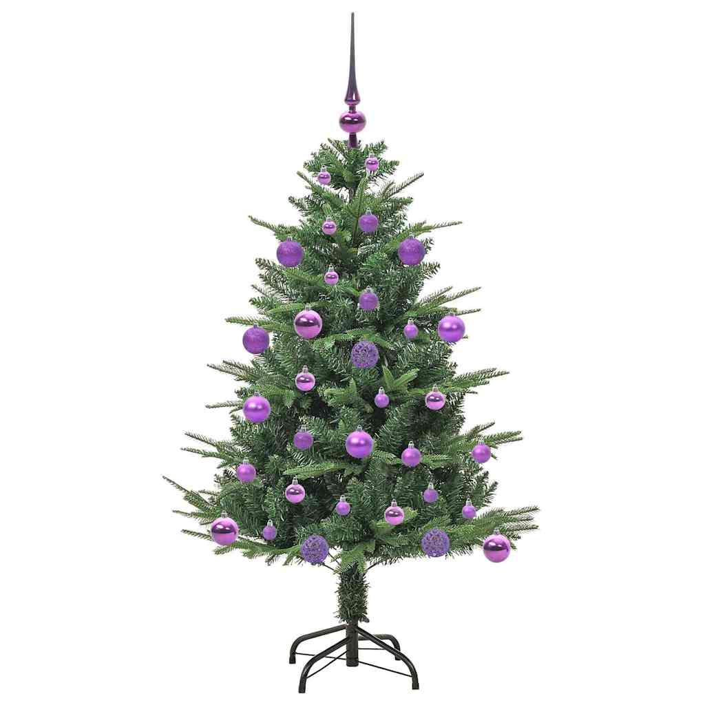 Sapin de Noël artificiel pré-éclairé avec set de boules Vert - XIOS
