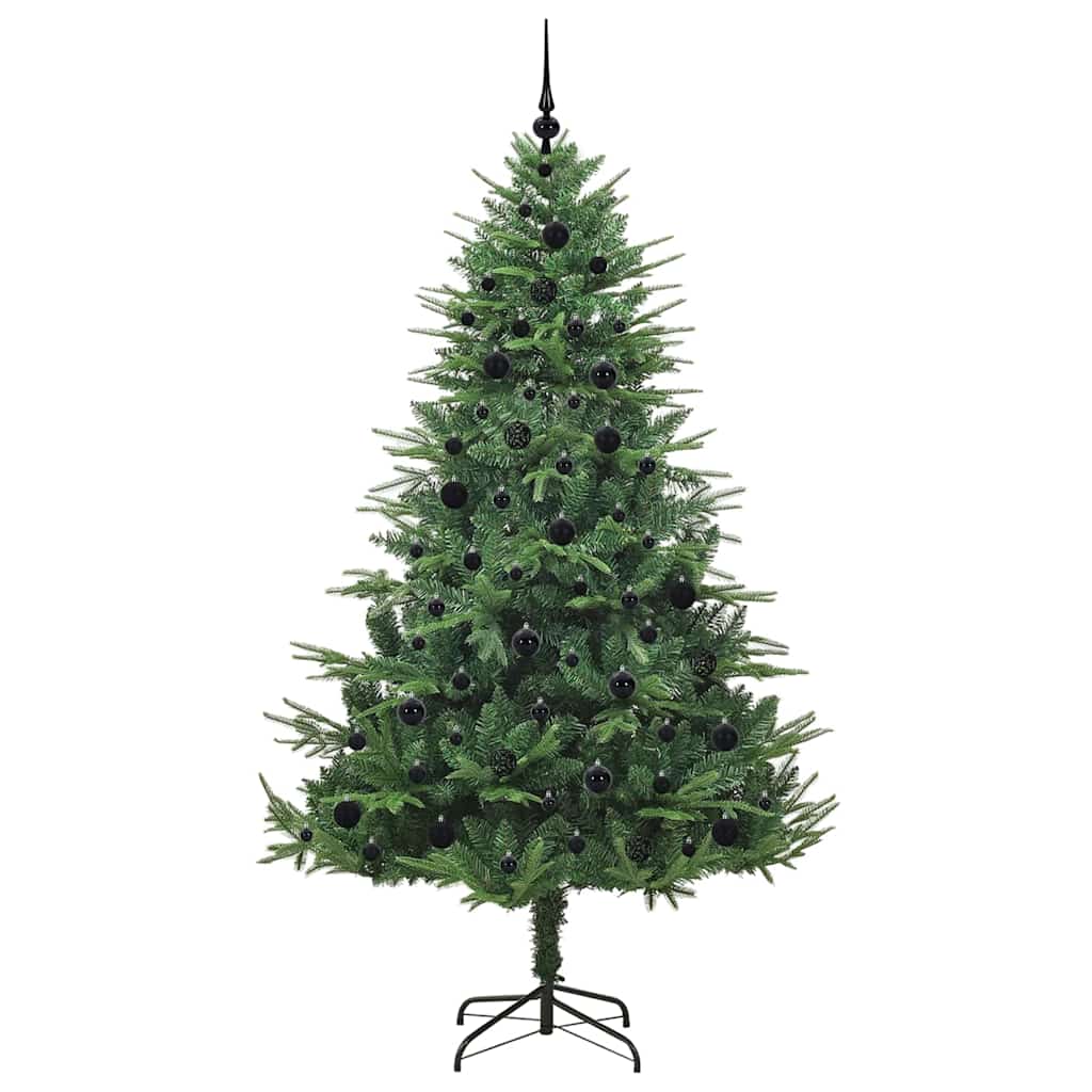 Sapin de Noël artificiel pré-éclairé avec set de boules Vert - XIOS