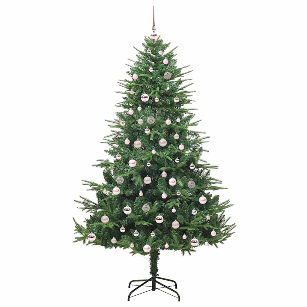 Sapin de Noël artificiel pré-éclairé avec set de boules Vert - XIOS