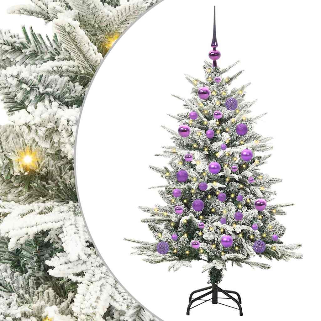 Sapin de Noël artificiel pré-éclairé avec set de boules Vert - XIOS