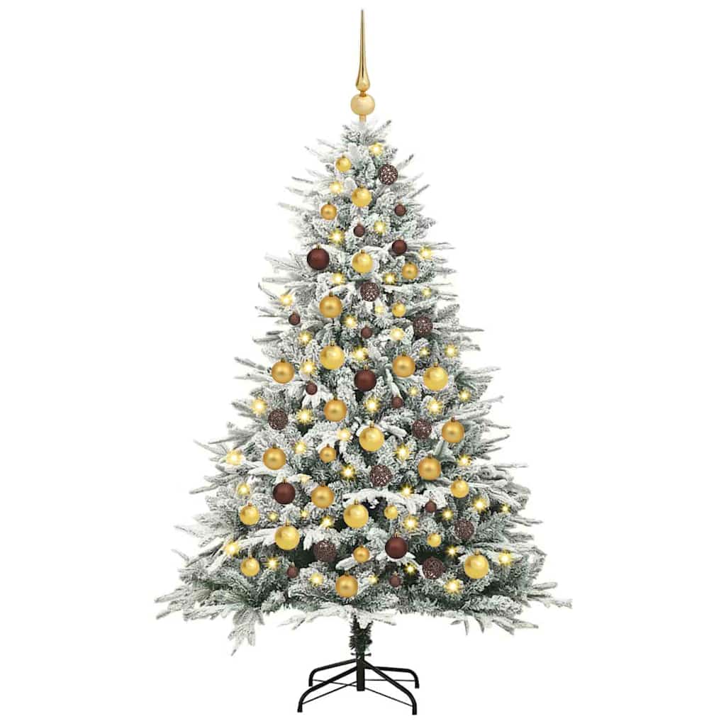 Arbre de Noël artificiel pré-éclairé avec ensemble de boules - XIOS