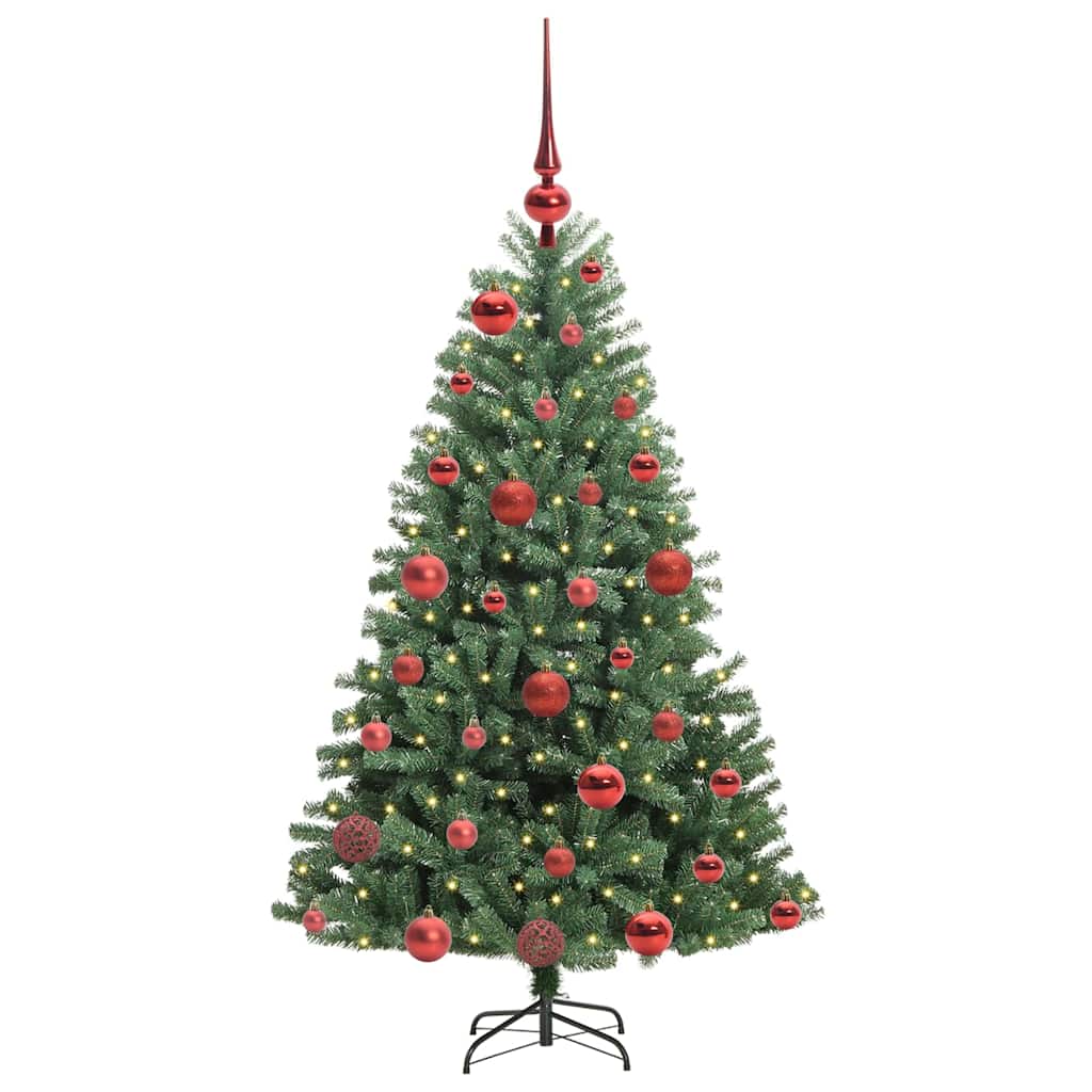 Sapin de Noël Artificiel à Branches Articulées Vert 120 cm - XIOS