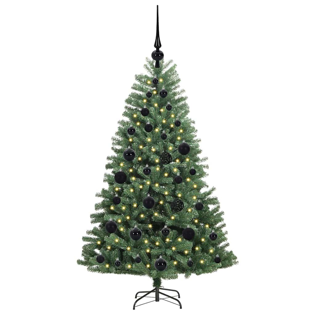 Sapin de Noël Artificiel à Branches Articulées Vert 120 cm - XIOS