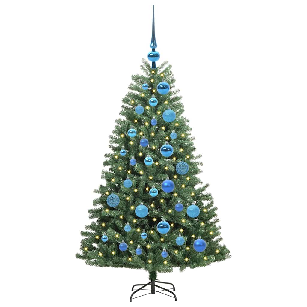 Sapin de Noël Artificiel à Branches Articulées Vert 120 cm - XIOS