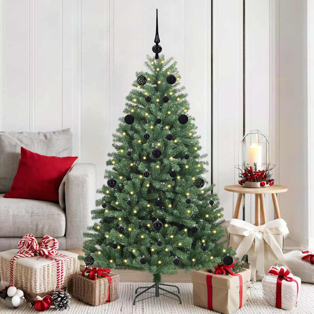 Sapin de Noël Artificiel à Branches Articulées Vert 150 cm - XIOS