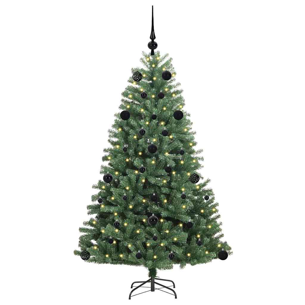 Sapin de Noël Artificiel à Branches Articulées Vert 150 cm - XIOS