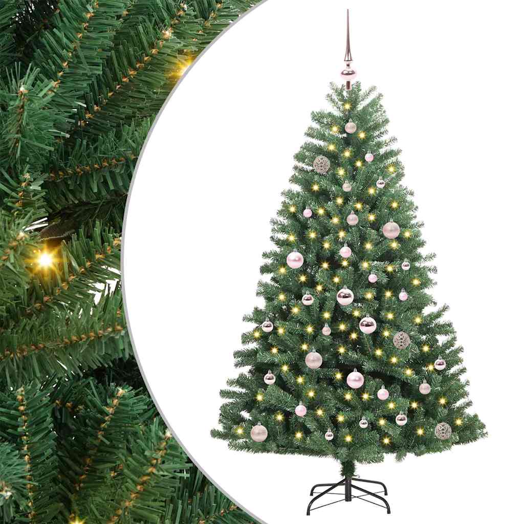 Sapin de Noël Artificiel à Branches Articulées Vert 150 cm - XIOS