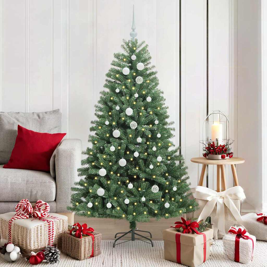 Sapin de Noël Artificiel à Branches Articulées Vert 150 cm - XIOS