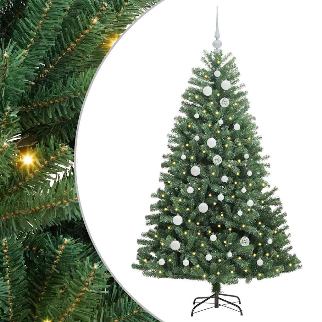 Sapin de Noël Artificiel à Branches Articulées Vert 150 cm - XIOS