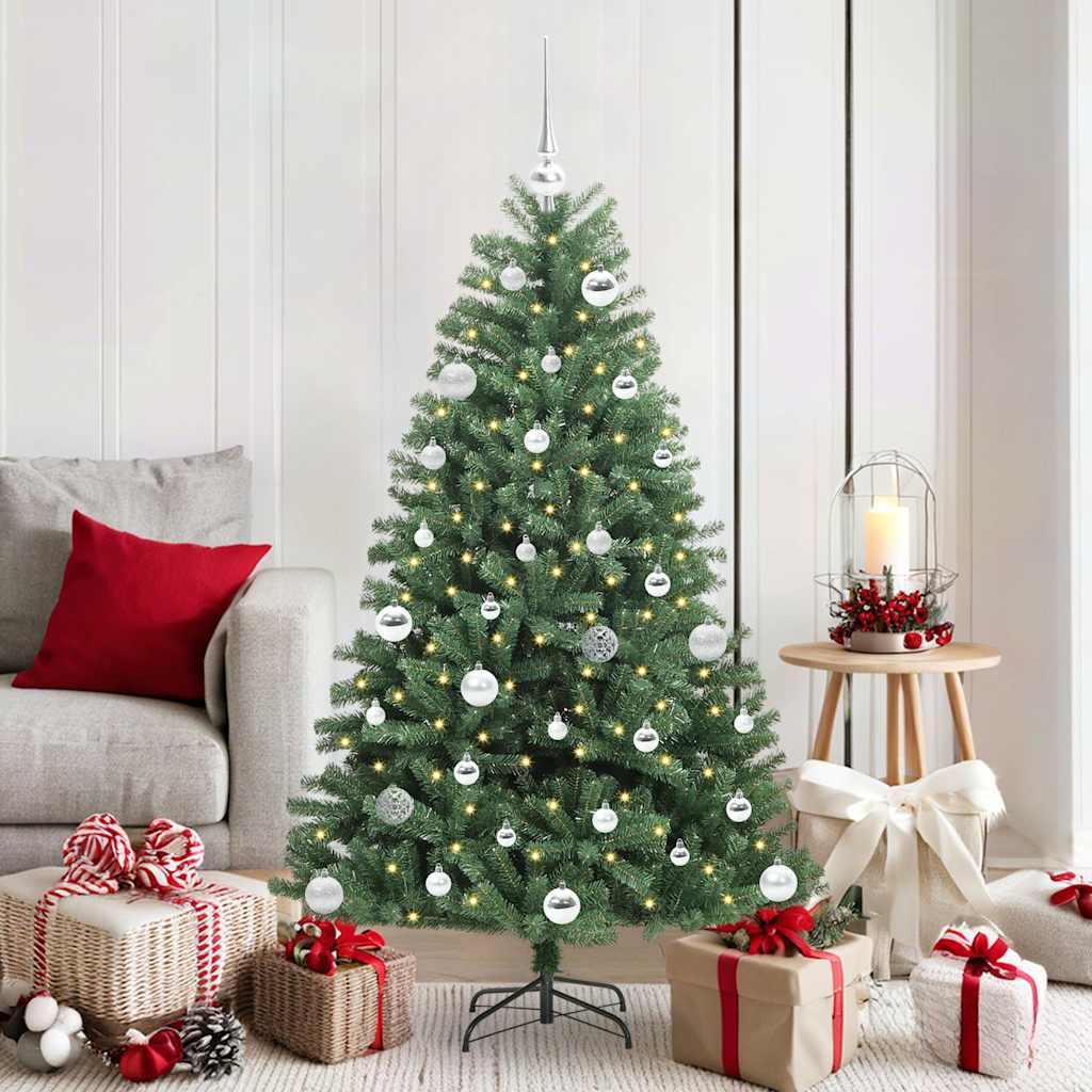 Sapin de Noël Artificiel à Branches Articulées Vert 150 cm - XIOS