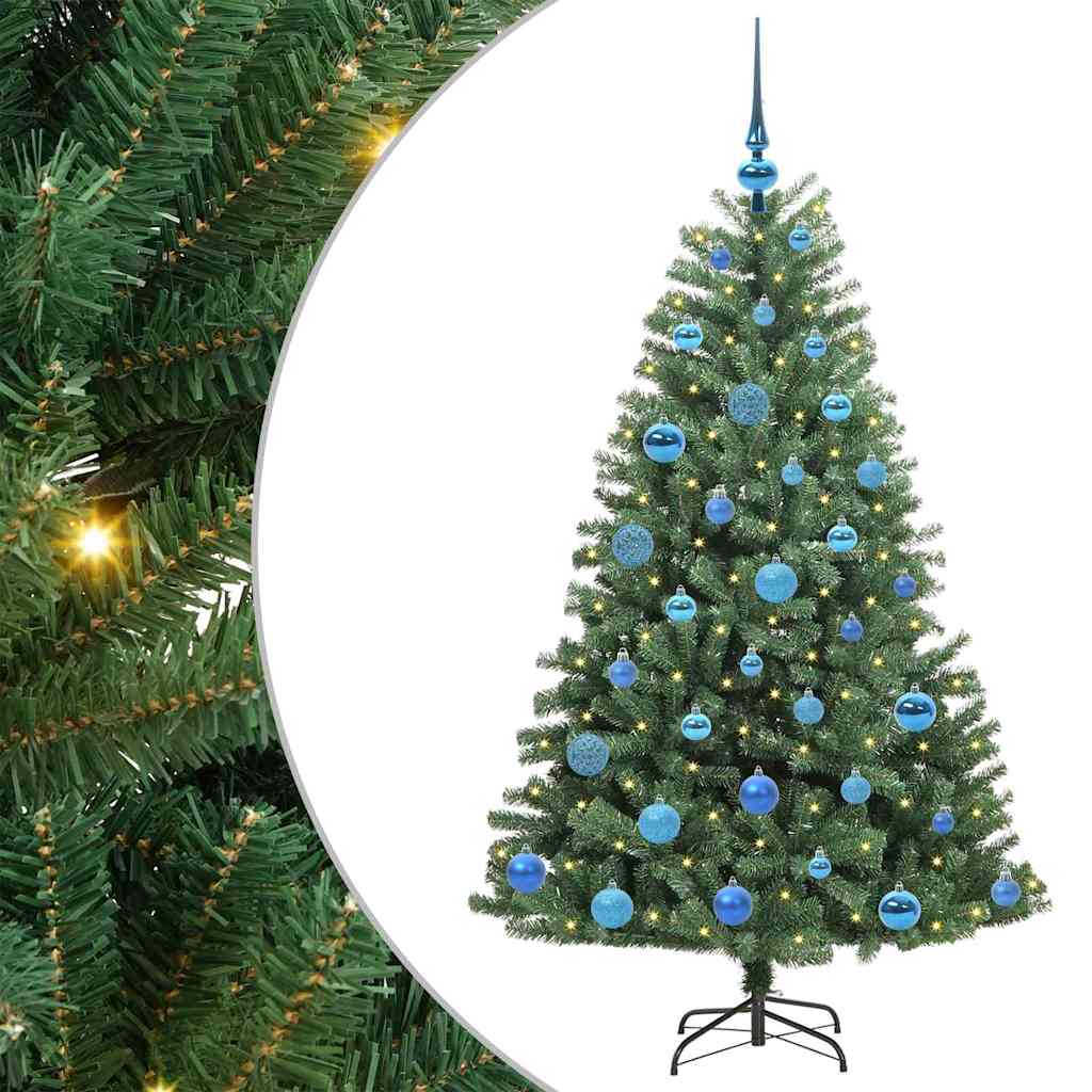 Sapin de Noël Artificiel à Branches Articulées Vert 150 cm - XIOS