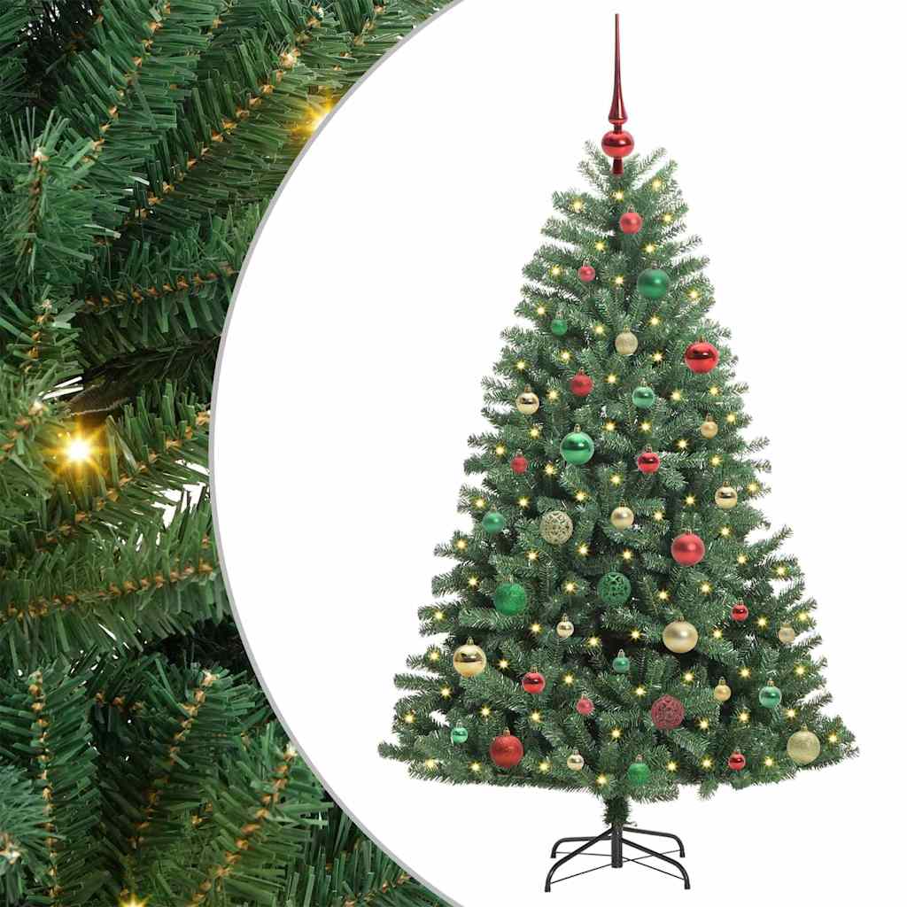 Sapin de Noël Artificiel à Branches Articulées Vert 150 cm - XIOS