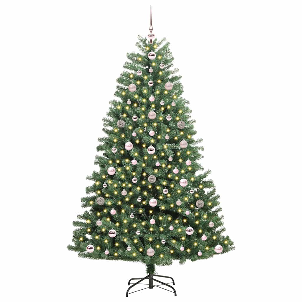 Sapin de Noël Artificiel à Branches Articulées Vert 180 cm