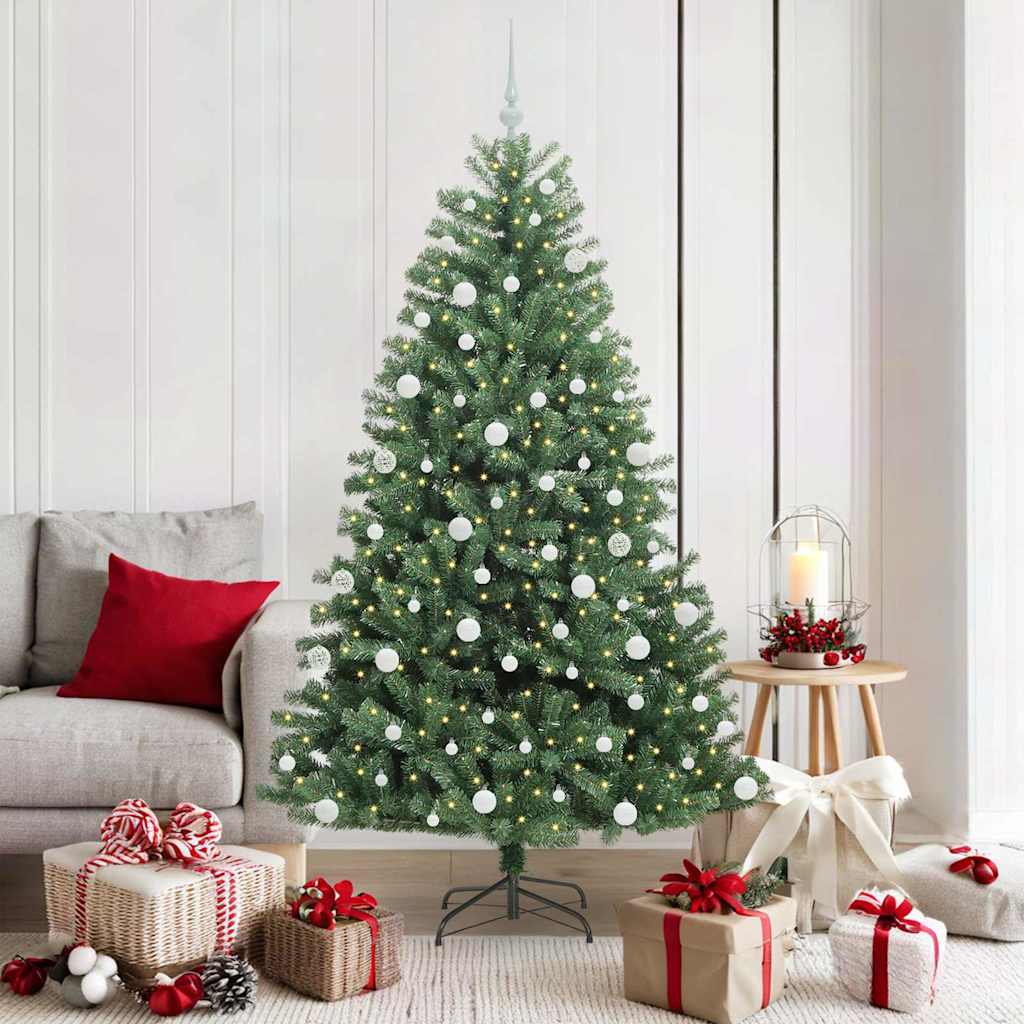 Sapin de Noël Artificiel à Branches Articulées Vert 180 cm