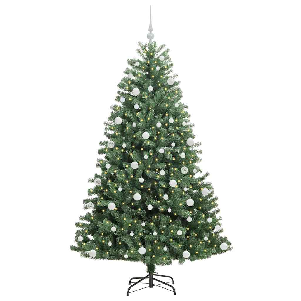 Sapin de Noël Artificiel à Branches Articulées Vert 180 cm