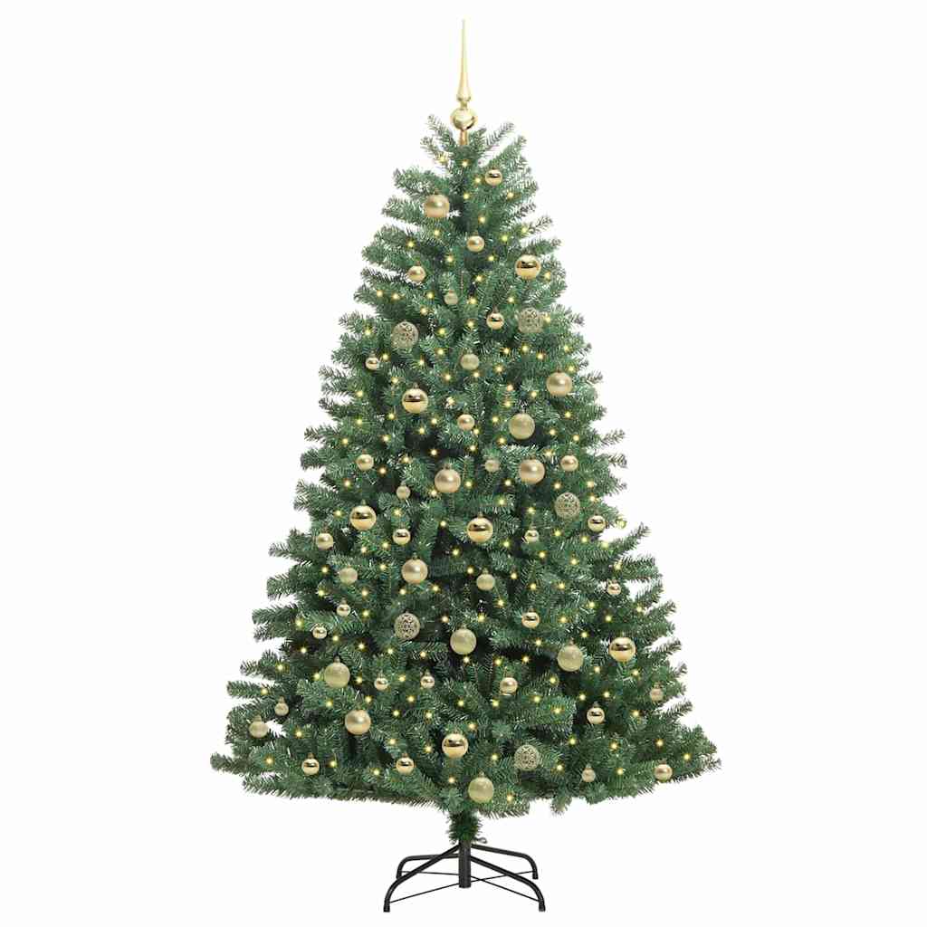 Sapin de Noël Artificiel à Branches Articulées Vert 180 cm - XIOS