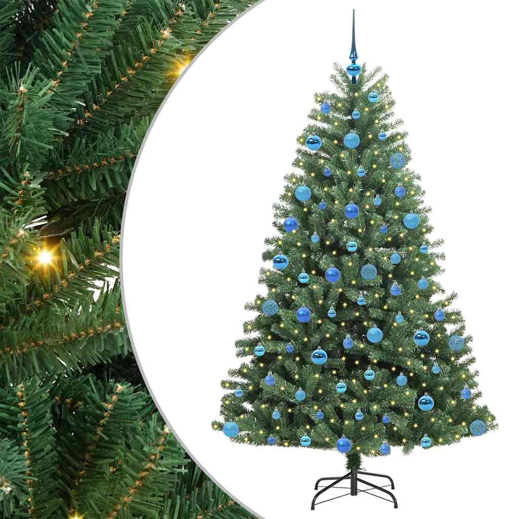Sapin de Noël Artificiel à Branches Articulées Vert 180 cm