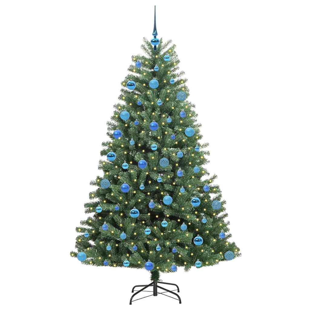 Sapin de Noël Artificiel à Branches Articulées Vert 180 cm
